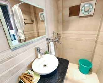 Terrace bathroom