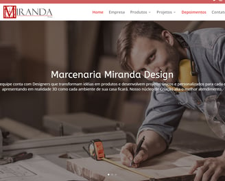 Marcenaria Miranda Design, localizada em Santo André