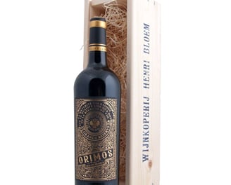vloeibaar goud wijn grande reserve orimos