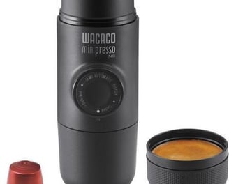 Wacaco Minipresso NS - portable cofee maker - Espresso to go - Zwart