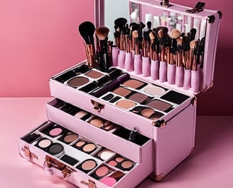 assorted makeup brushes