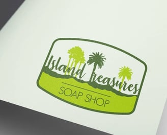 label for homeade soap brand