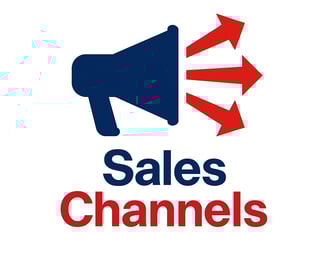 a sales channel with a megaphone and a megaphone