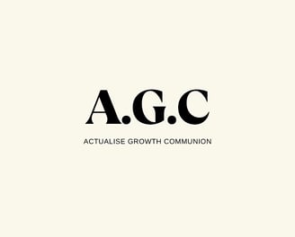 a logo for a company called AGC