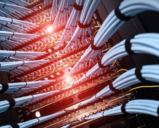 a bunch of wires and connected to a computer