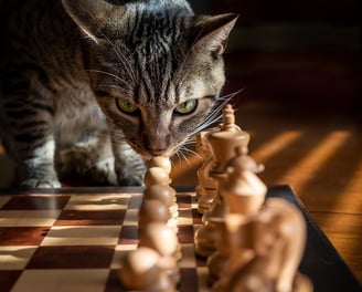 chat échecs