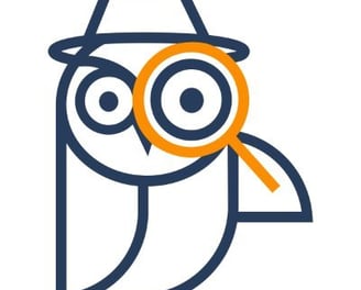 a bird with a magnifying magnifying magnifying magnifying