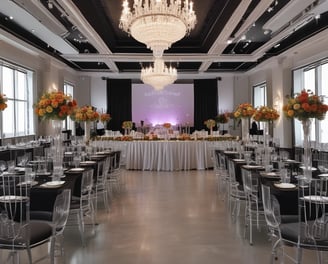 party dish arrangement
