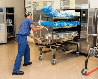 Sterile Processing Technicians prep and pack