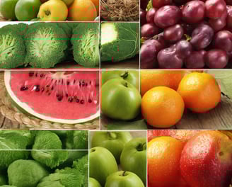 Export of different types of fruits and vegetables