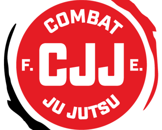 Logotipo oficial de la Federación Española de Combat Ju Jutsu. Principal organización difusura del CJJ en España.