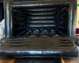 Black bouncy castle for hire in Sussex, kent  - Halloween 