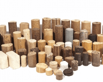 Compressed wood briquettes Pini Kay, RUF, Nestro for heating and fuel