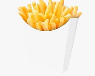 Caixa/Embalagem de batata frita