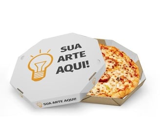 Caixa de pizza personalizada