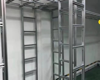 Escadas de cabos de alumínio