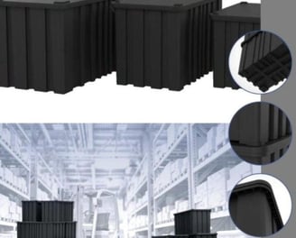 Cajones Industriales Apilables
