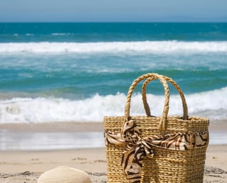 Beach Hat Beach Market Beach Tote Sunglasses