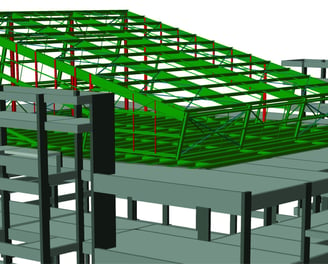 Projeto Estrutura em concreto e metálica.