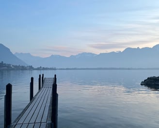 Lac Leman en Suisse