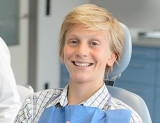 Smiling Teenage boy