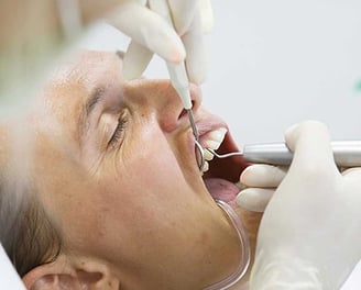 periodontal therapy for a man