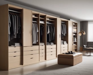 Two yellow moving trucks are parked on a dirt road next to a building. The trucks are labeled with 'Agarwal Packers & Movers,' indicating they are used for transporting goods. The background includes a simple building with minimal decoration and some greenery.