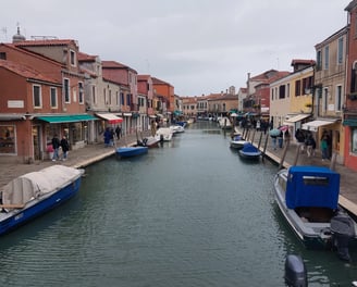 Kanal der Insel Murano