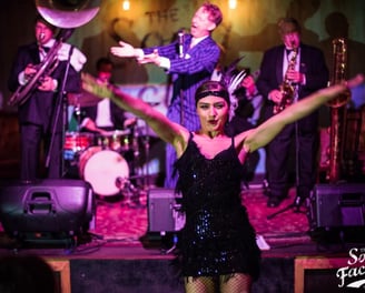 cool jazz band for christmas party