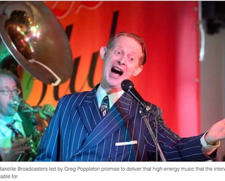 1920s 1930s swing band for jazz festivals