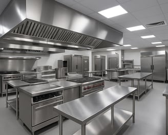 a kitchen with stainless steel steel steel steel steel steel steel steel steel steel steel steel