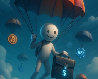  Alt Text: A semi-realistic digital illustration of a smiling white stick figure des