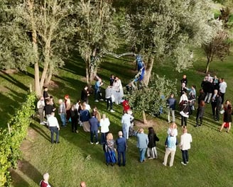 foto drone matrimonio