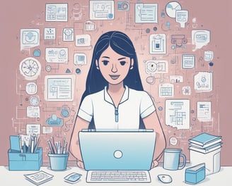 Professional Virtual Assistant Managing Emails