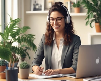 Expert Accountant Analyzing Financial Reports