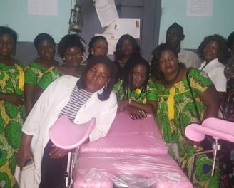Nseni donates delivery tools and kits to Bali District Hospital.
