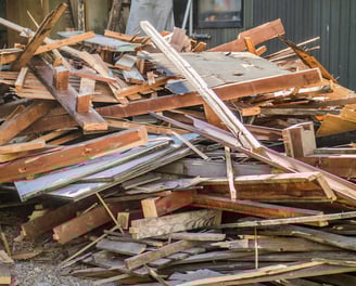 construction debris