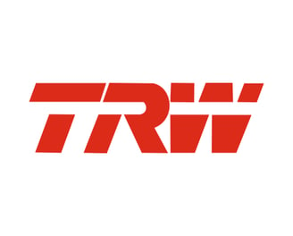 logo with the brand TRW