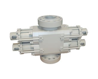 Double Ram BOP manufactured by Linkbridge Oil in China – API Spec 16A certified