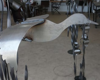 metal sculpture - Wisconsin Wrought Iron