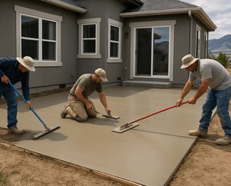concrete flatwork castle rock, co