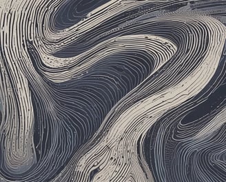white and black abstract painting