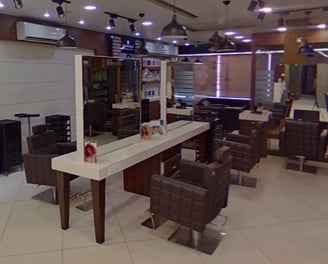 An image showing interiors of Kerstin Professional makeup Studio in Karnal