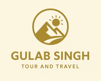 logo for gulab singh tour and travel company