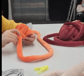 Finger Crochet, knit with your fingers