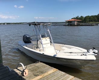 blackjack 224 center console inshore fishing charter