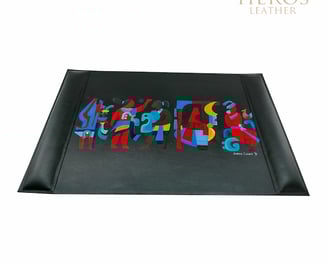 Carpeta de cuero para escritorio por Heros Leather