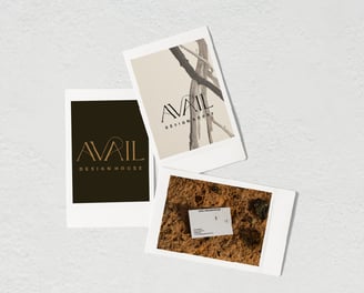 a collection of business cards with a business card