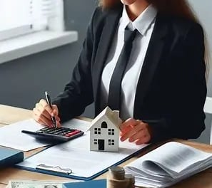 calculando cuota de su préstamo con garantía hipotecaria