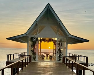 Capel over the water St Vincent Destination Wedding